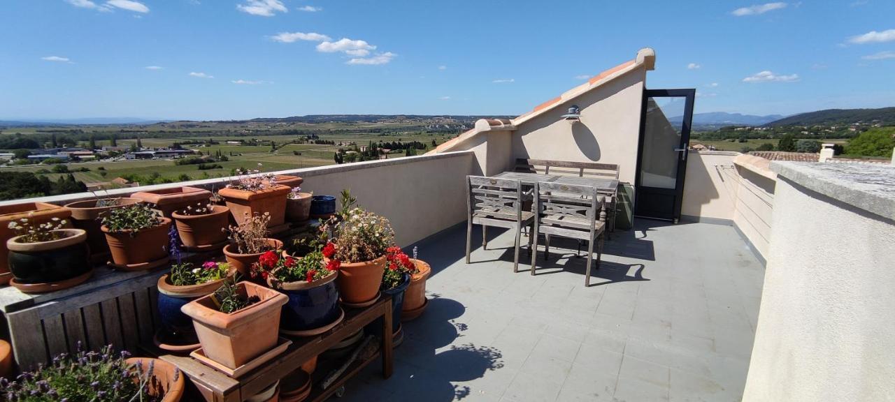 Maison Au Coeur De Sablet & Terrasse Panoramique Buitenkant foto